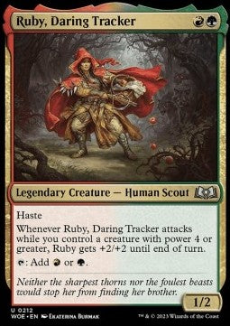 Wilds of Eldraine 0212 Ruby, Daring Tracker