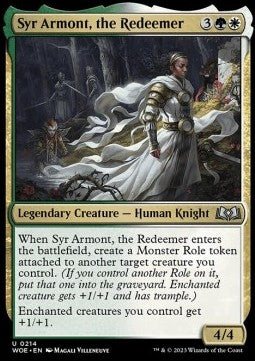 Wilds of Eldraine 0214 Syr Armont, the Redeemer (Foil)