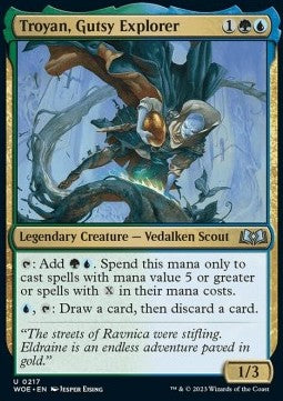 Wilds of Eldraine 0217 Troyan, Gutsy Explorer