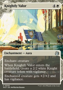 Enchanting Tales 0008 Knightly Valor (Foil)