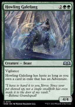 Wilds of Eldraine 0175 Howling Galefang