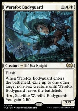 Wilds of Eldraine 0039 Werefox Bodyguard