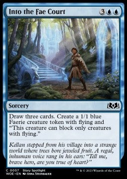 Wilds of Eldraine 0057 Into the Fae Court (Foil)