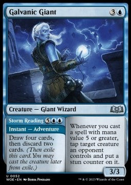 Wilds of Eldraine 0052 Galvanic Giant