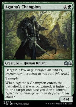 Wilds of Eldraine 0160 Agatha's Champion