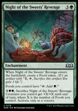 Wilds of Eldraine 0178 Night of the Sweets' Revenge (Foil)