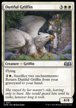 Wilds of Eldraine 0011 Duiiful Griffin