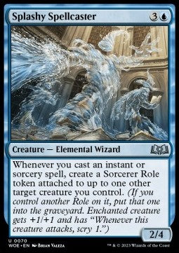 Wilds of Eldraine 0070 Splashy Spellcaster