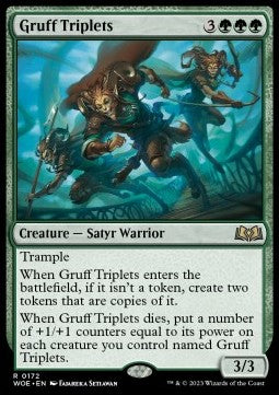 Wilds of Eldraine 0172 Gruff Triplets