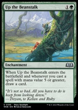 Wilds of Eldraine 0195 Up the Beanstalk