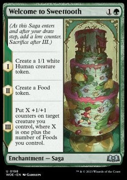 Wilds of Eldraine 0198 Welcome to Sweettooth