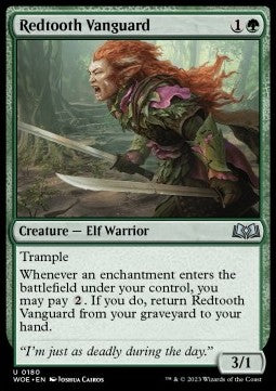 Wilds of Eldraine 0180 Redtooth Vanguard