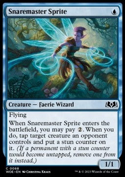 Wilds of Eldraine 0068 Snaremaster Sprite