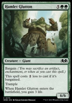 Wilds of Eldraine 0173 Hamlet Glutton