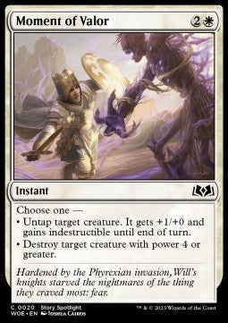 Wilds of Eldraine 0020 Moment of Valor