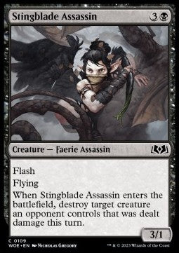 Wilds of Eldraine 0109 Stingblade Assassin