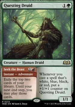 Wilds of Eldraine 0234 Questing Druid