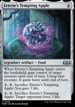 Wilds of Eldraine 0245 Eriette's Tempting Apple (Foil)