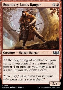 Wilds of Eldraine 0123 Boundary Lands Ranger