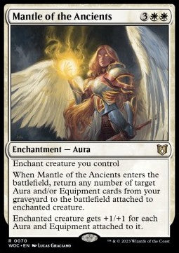 Wilds of Eldraine Commander 0070 Mantle of the Ancients