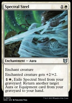 Wilds of Eldraine Commander 0075 Spectral Steel