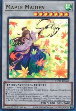 Maple Maiden (Ultra Rare)(MP23-EN022)