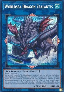 Worldsea Dragon Zealantis (Secret Rare)(MP23-EN193)