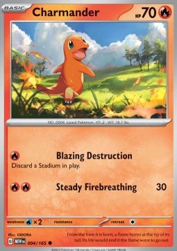 Pokemon 151 004/165 Charmander