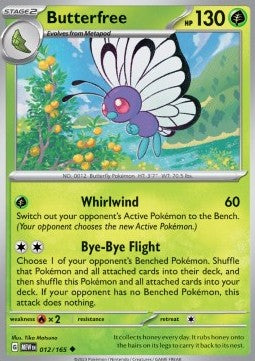 Pokemon 151 012/165 Butterfree