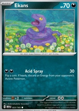 Pokemon 151 023/165 Ekans