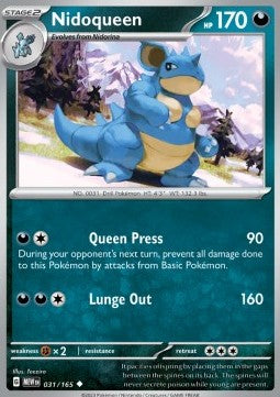 Pokemon 151 031/165 Nidoqueen