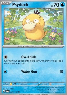 Pokemon 151 054/165 Psyduck