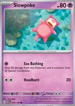 Pokemon 151 079/165 Slowpoke