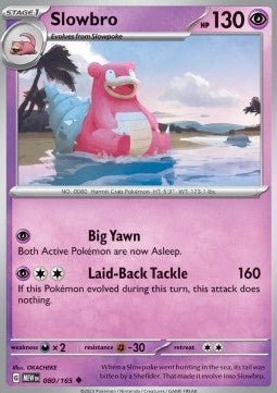 Pokemon 151 080/165 Slowbro