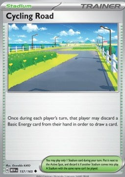 Pokemon 151 157/165 Cycling Road