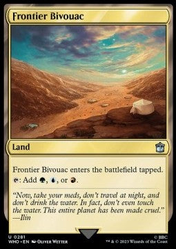 Doctor Who 0281 Frontier Bivouac