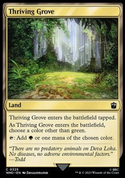 Doctor Who 0325 Thriving Grove