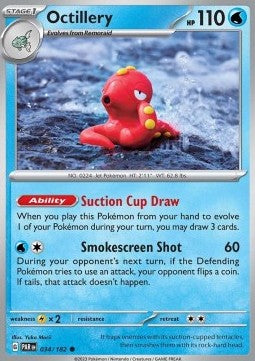 Paradox Rift 034/182 Octillery (Reverse Holo)