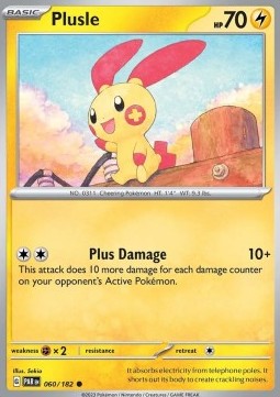 Paradox Rift 060/182 Plusle (Reverse Holo)