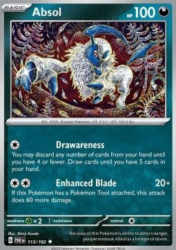 Paradox Rift 113/182 Absol (Reverse Holo)