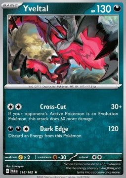 Paradox Rift 118/182 Yveltal (Reverse Holo)