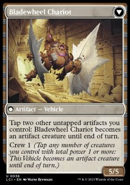 The Lost Caverns of Ixalan 0036 Spring-Loaded Sawblades/Bladewheel Chariot