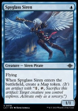 The Lost Caverns of Ixalan 0078 Spyglass Siren (Foil)