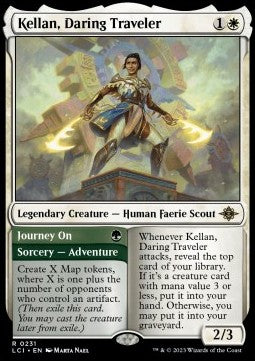 The Lost Caverns of Ixalan 0231 Kellan, Daring Traveler