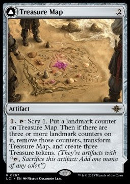 The Lost Caverns of Ixalan 0267 Treasure Map