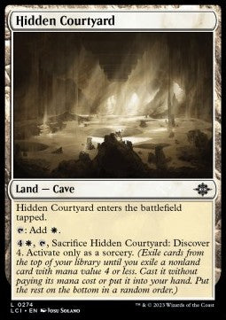 The Lost Caverns of Ixalan 0274 Hidden Courtyard (Foil)