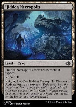 The Lost Caverns of Ixalan 0275 Hidden Necropolis