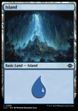 The Lost Caverns of Ixalan Commander 0395 Island