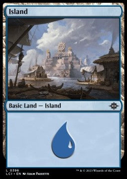 The Lost Caverns of Ixalan Commander 0396 Island