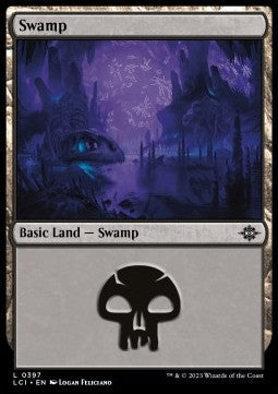 The Lost Caverns of Ixalan Commander 0397 Swamp